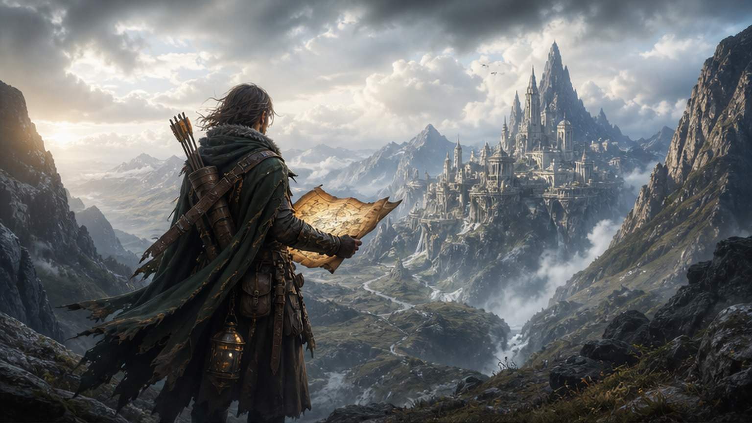 AI Fantasy Game Poster Prompts prompt direction 1