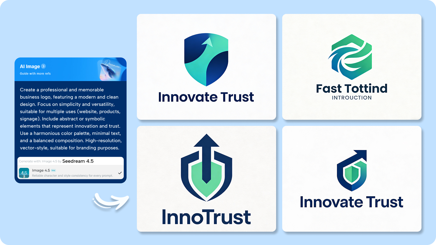 Creator gratuit de logo-uri Merchandiser