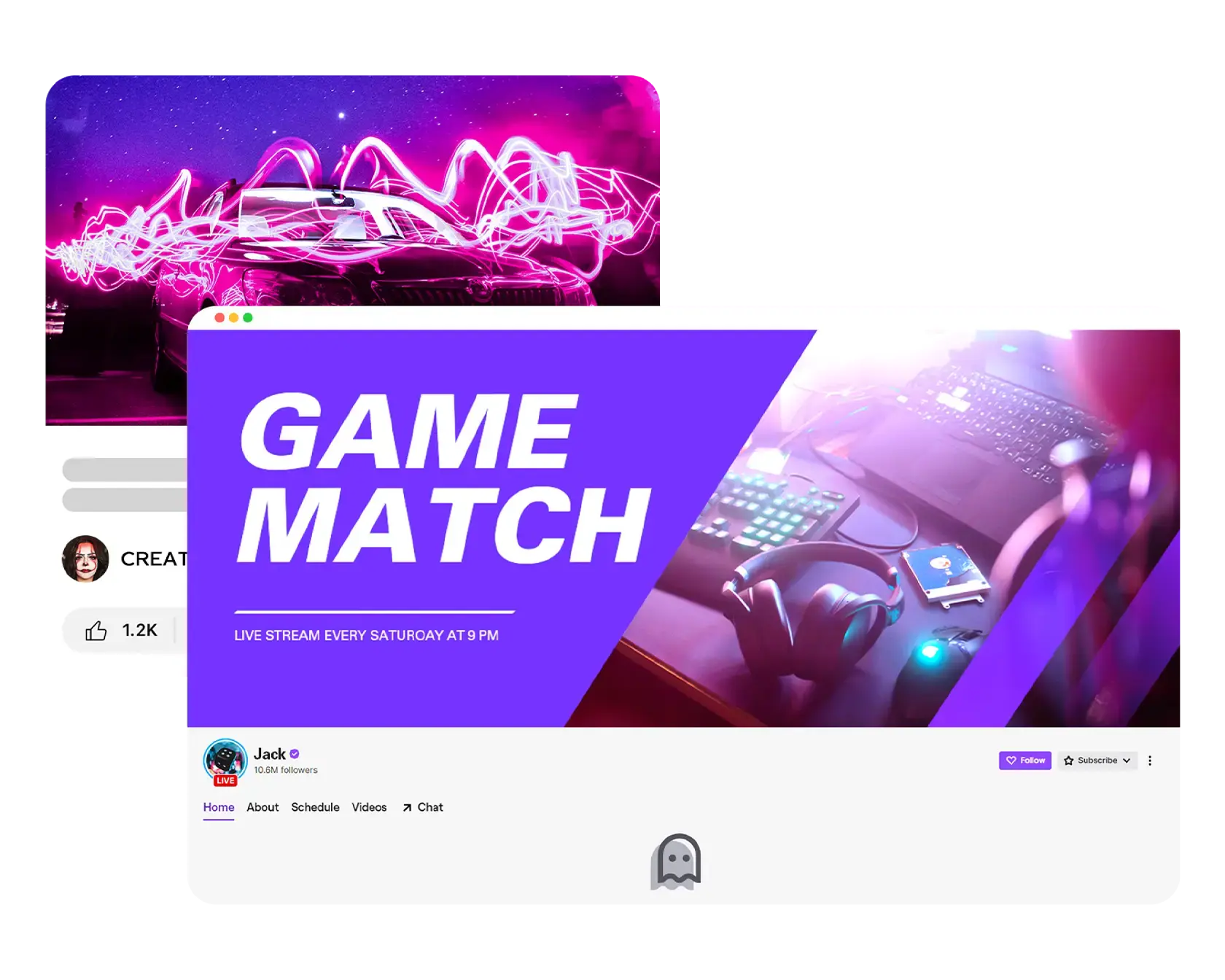 Twitch Banner Maker