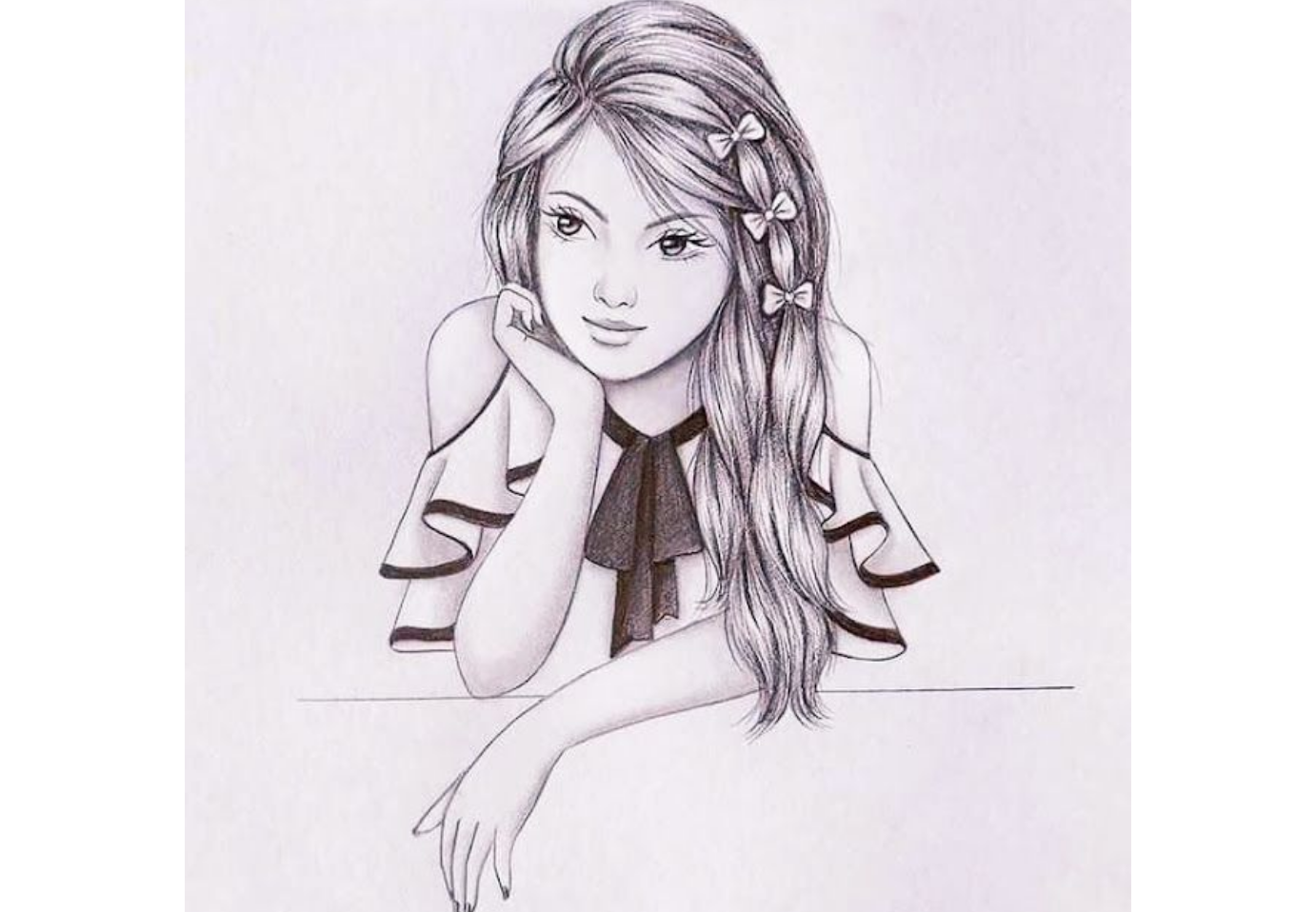 Gambar profil WhatsApp dengan karya seni lukisan tangan