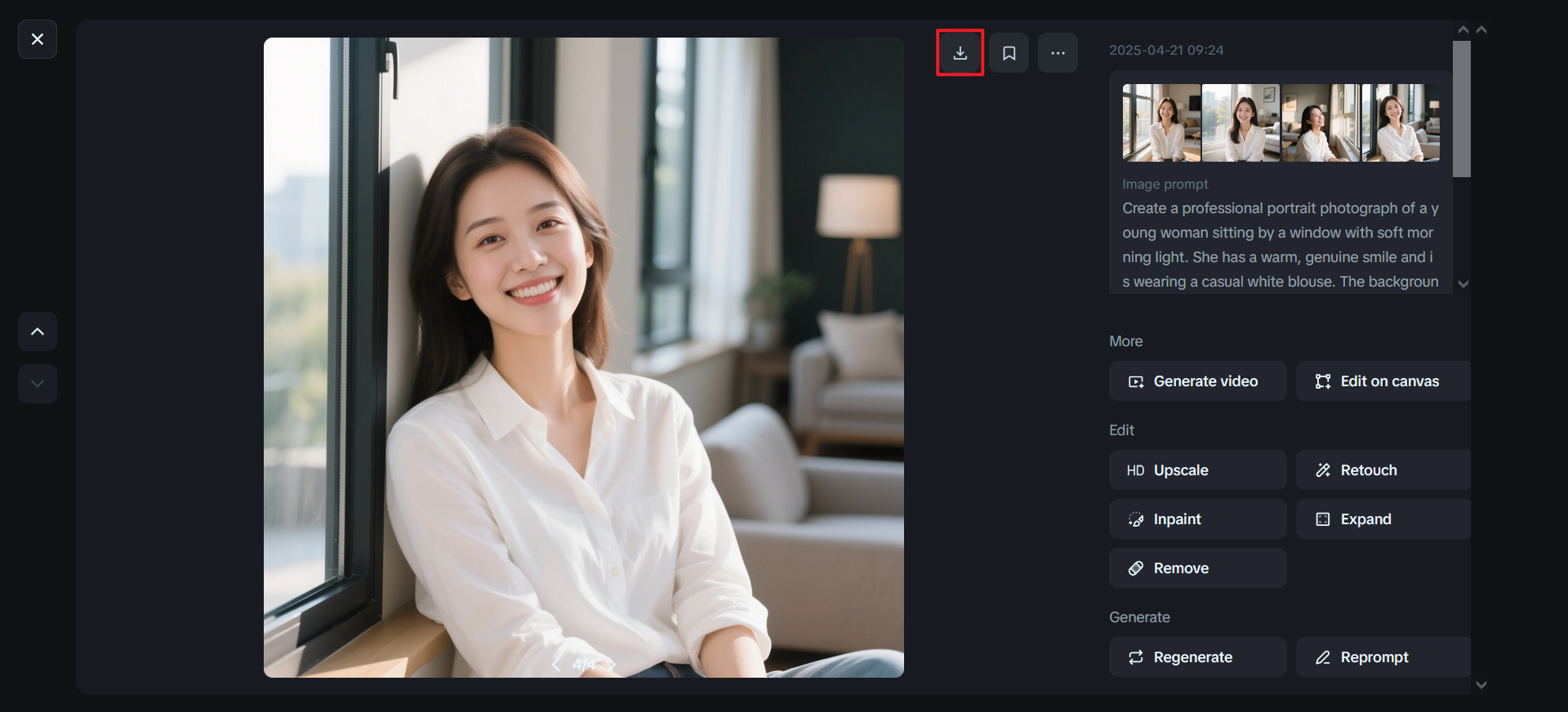 I-download ang iyong larawan