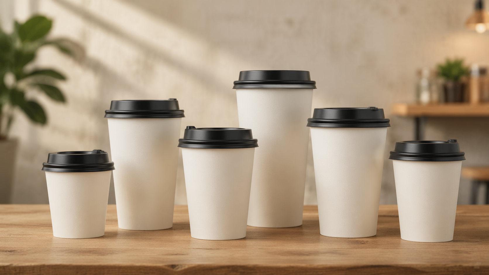 Dreamina Kaffee Mockup Prompt Beispiel 5: Takeaway Cup Set