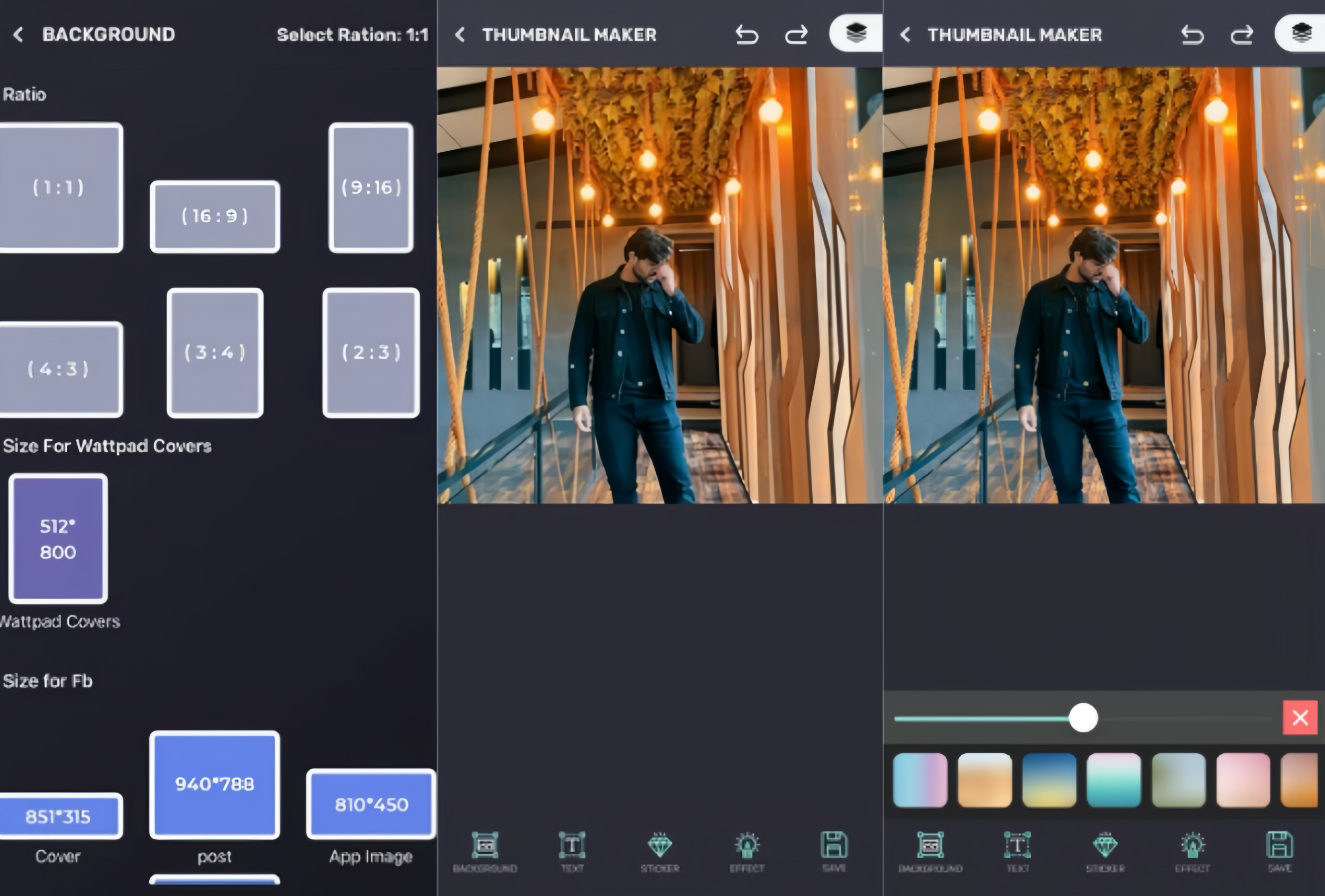 Gestaltung eines YouTube-Profilbildes mit Thumbnail Maker