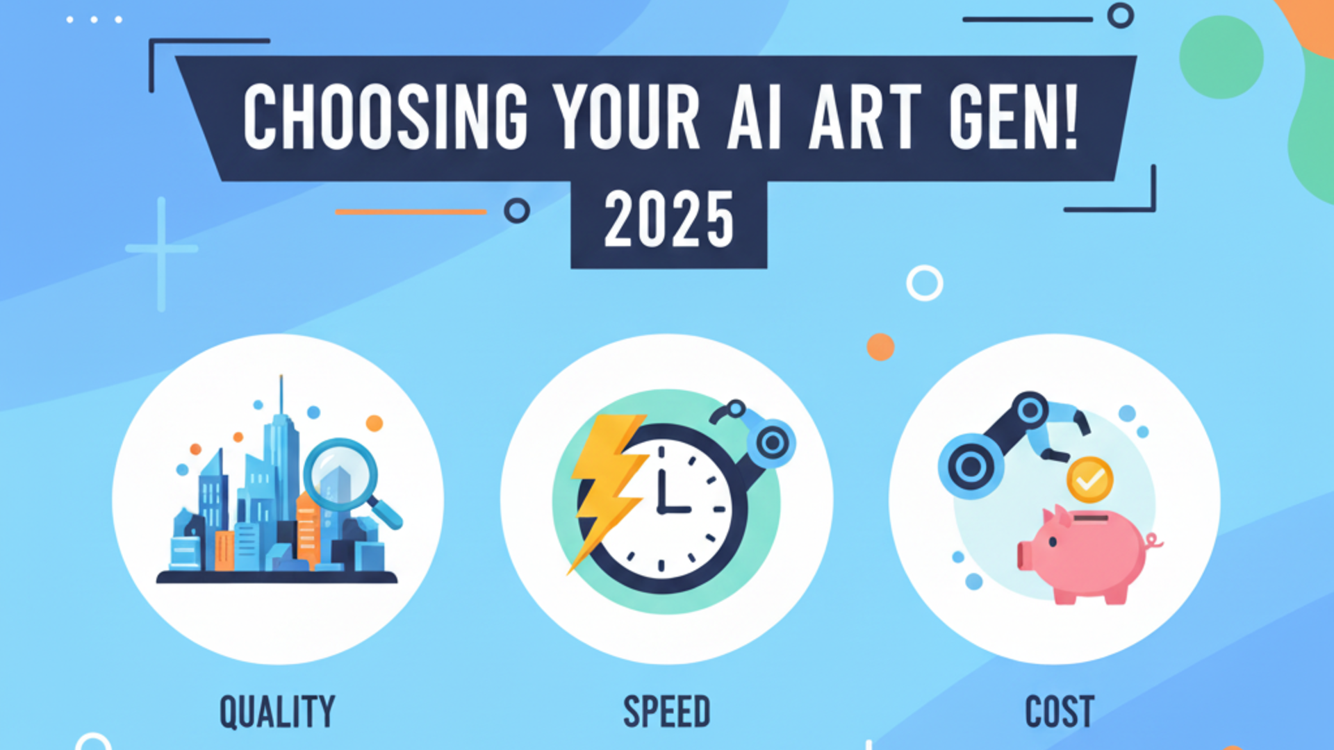 決定您選擇AI圖像生成器的主要因素