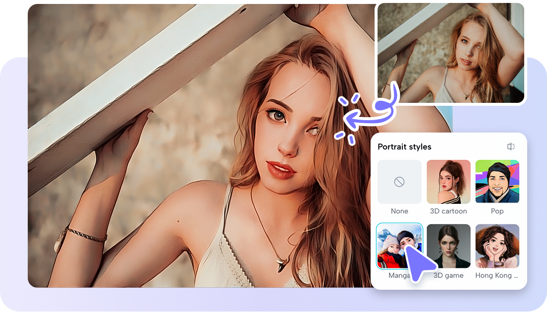 Various cartoon styles