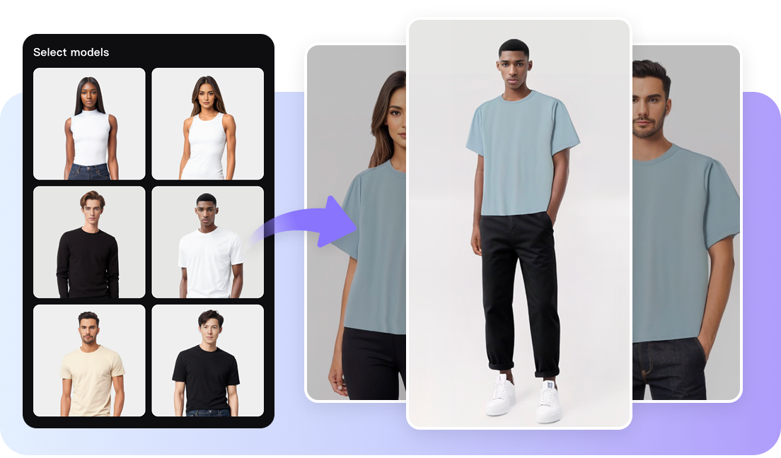 A variety of models to match your fashion style