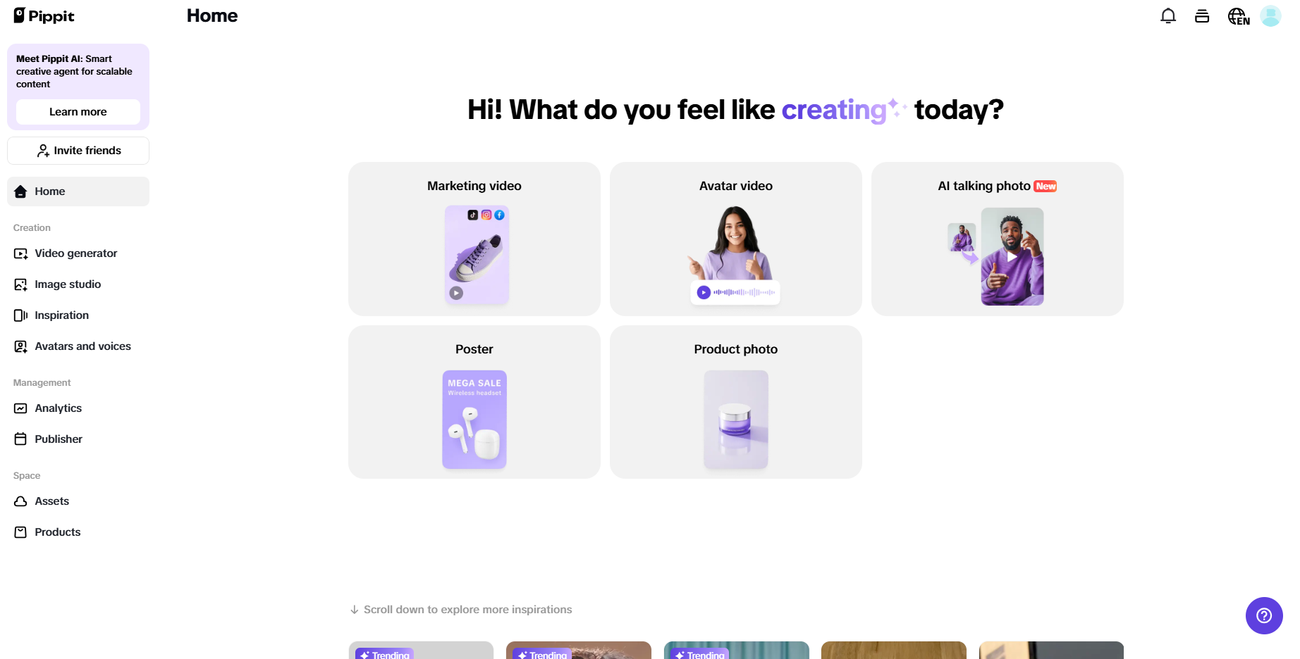 Create stunning visual content