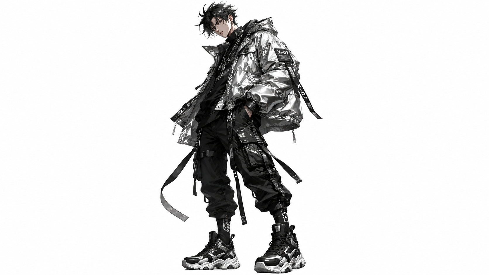 Streetwear fashion mood board