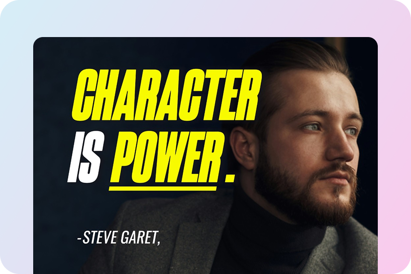 Дизайн вдохновляющего плаката для мероприятия