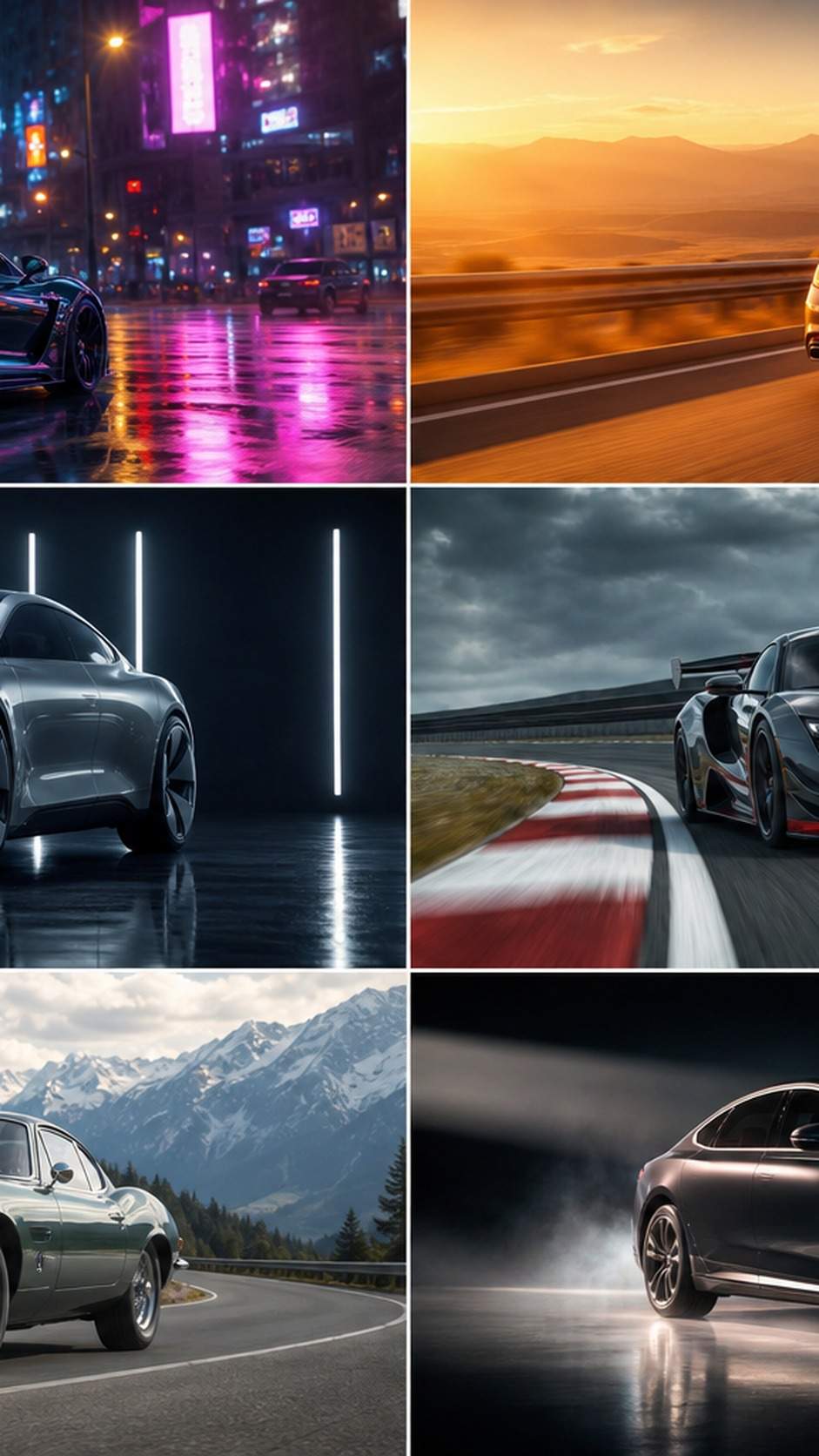 AI Car Photo Prompts mobile hero