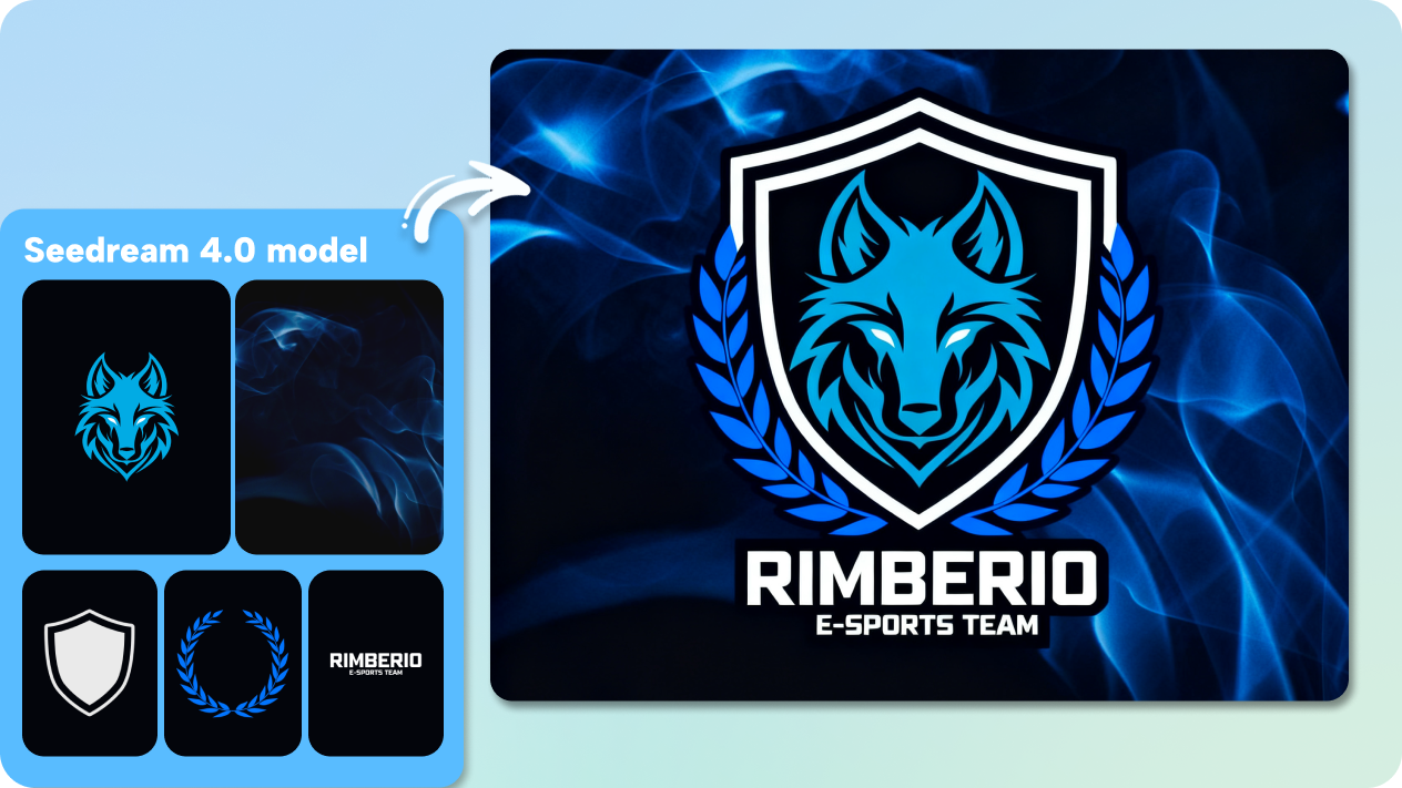  gaming logo with image