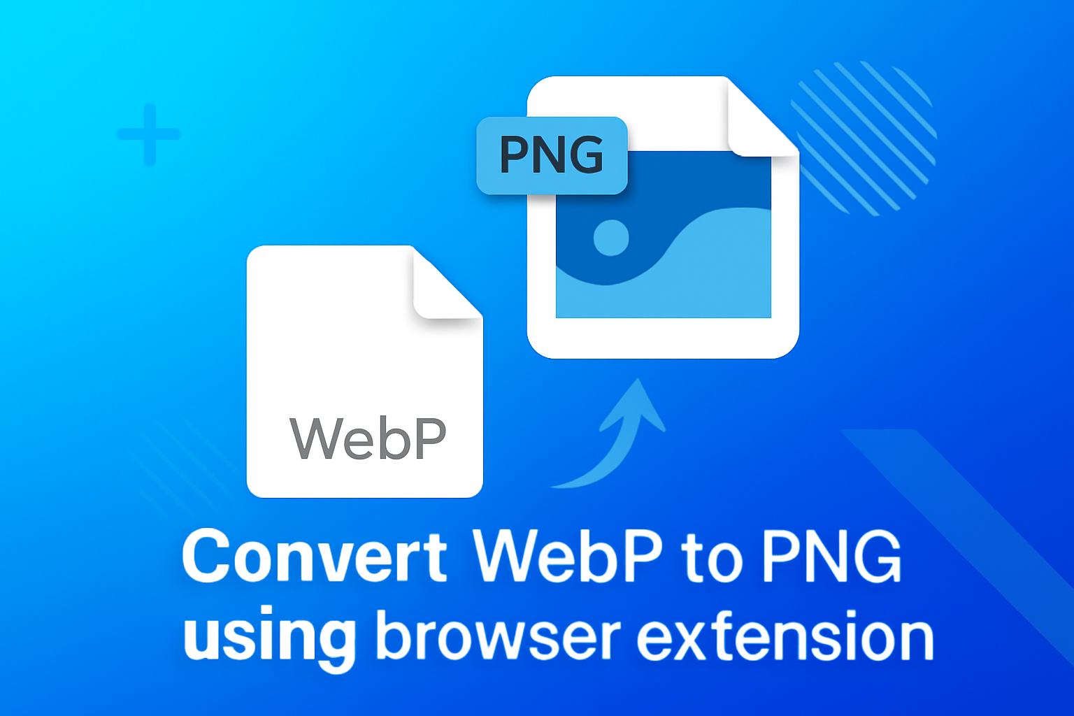 แปลงไฟล์ WebP เป็น PNG โดยใช้ส่วนขยายของเบราว์เซอร์