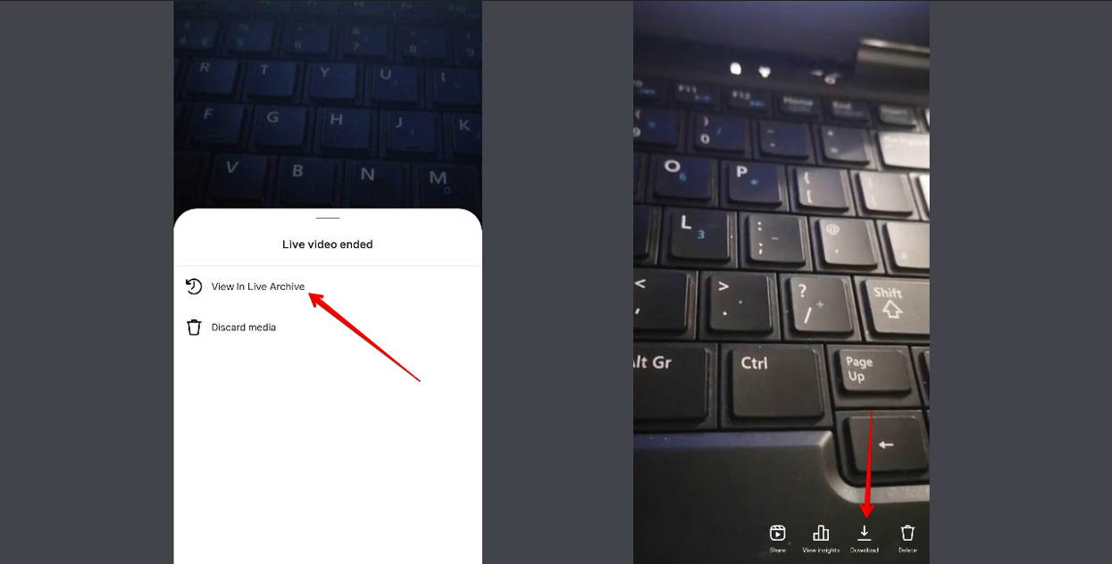 Downloading Instagram Live
