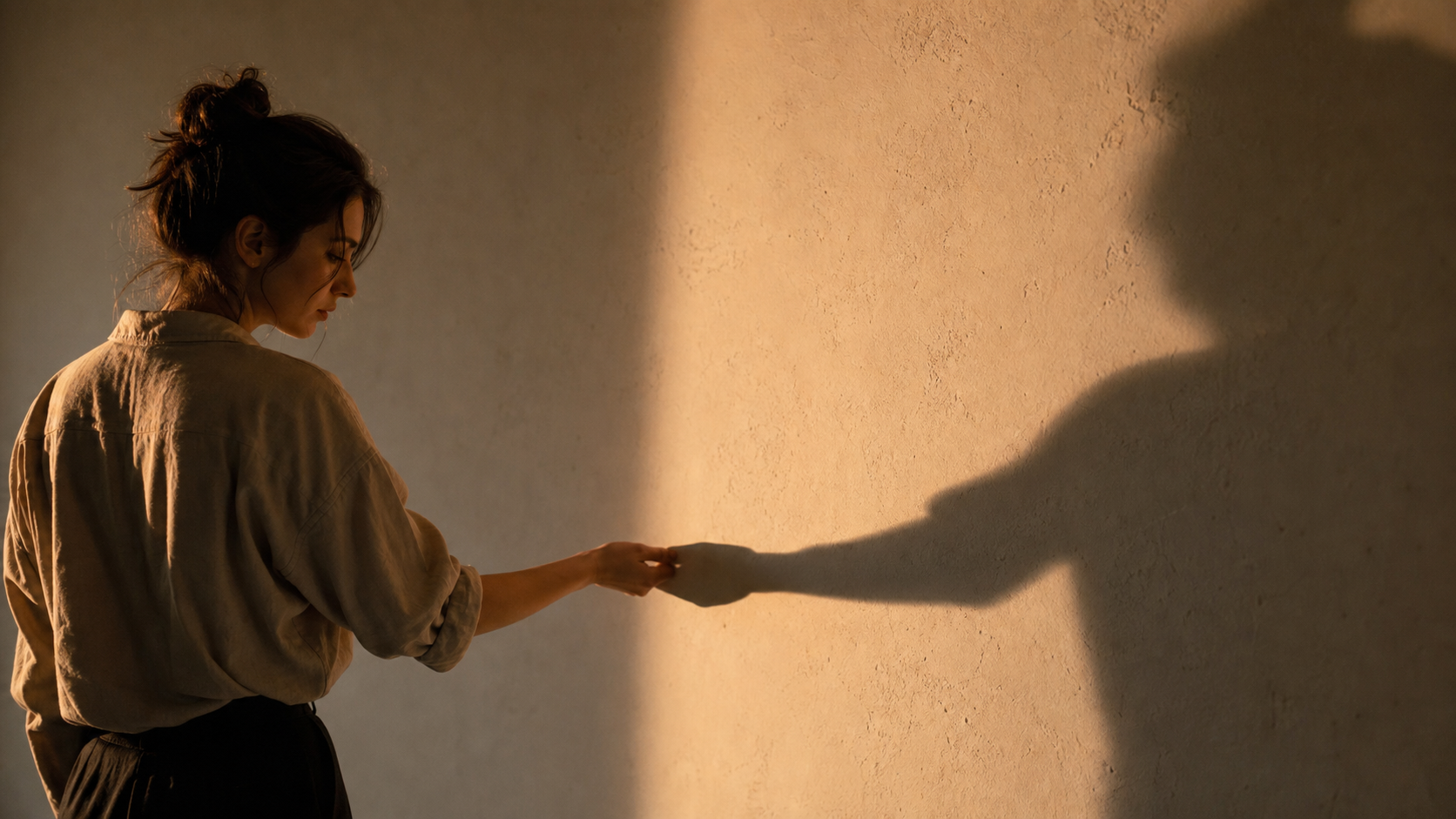 Shadow Hand-Holding AI Photo prompt result 1