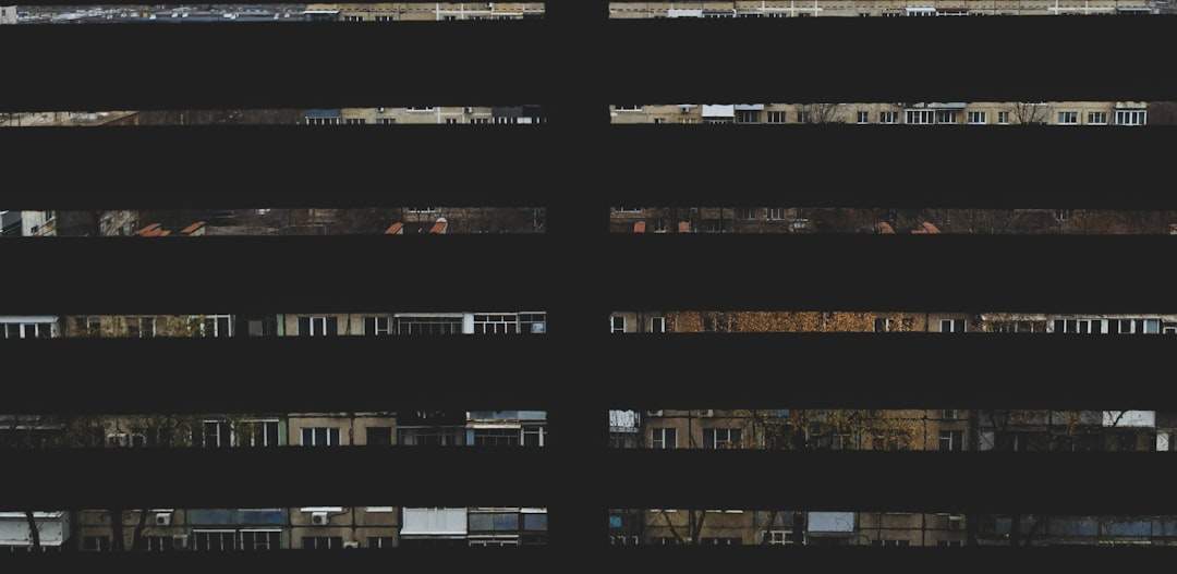 Montage grid of party snapshots with motion blur