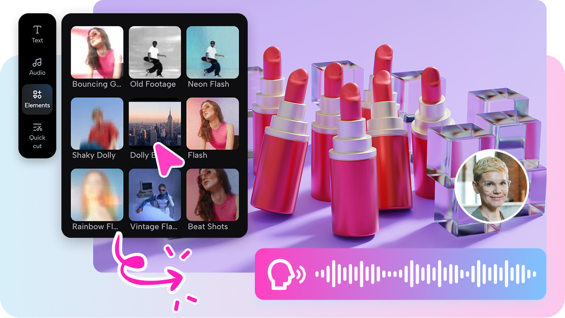 Edit visual produk dengan agen Shopify dari Pippit.