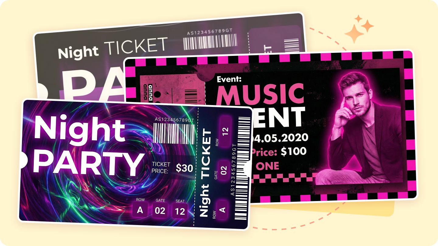 Ticket Design: The Ultimate Guide to Create Tickets Online for Events
