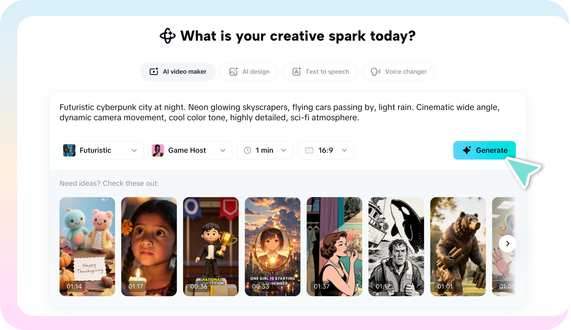 Input Prompts And Settings