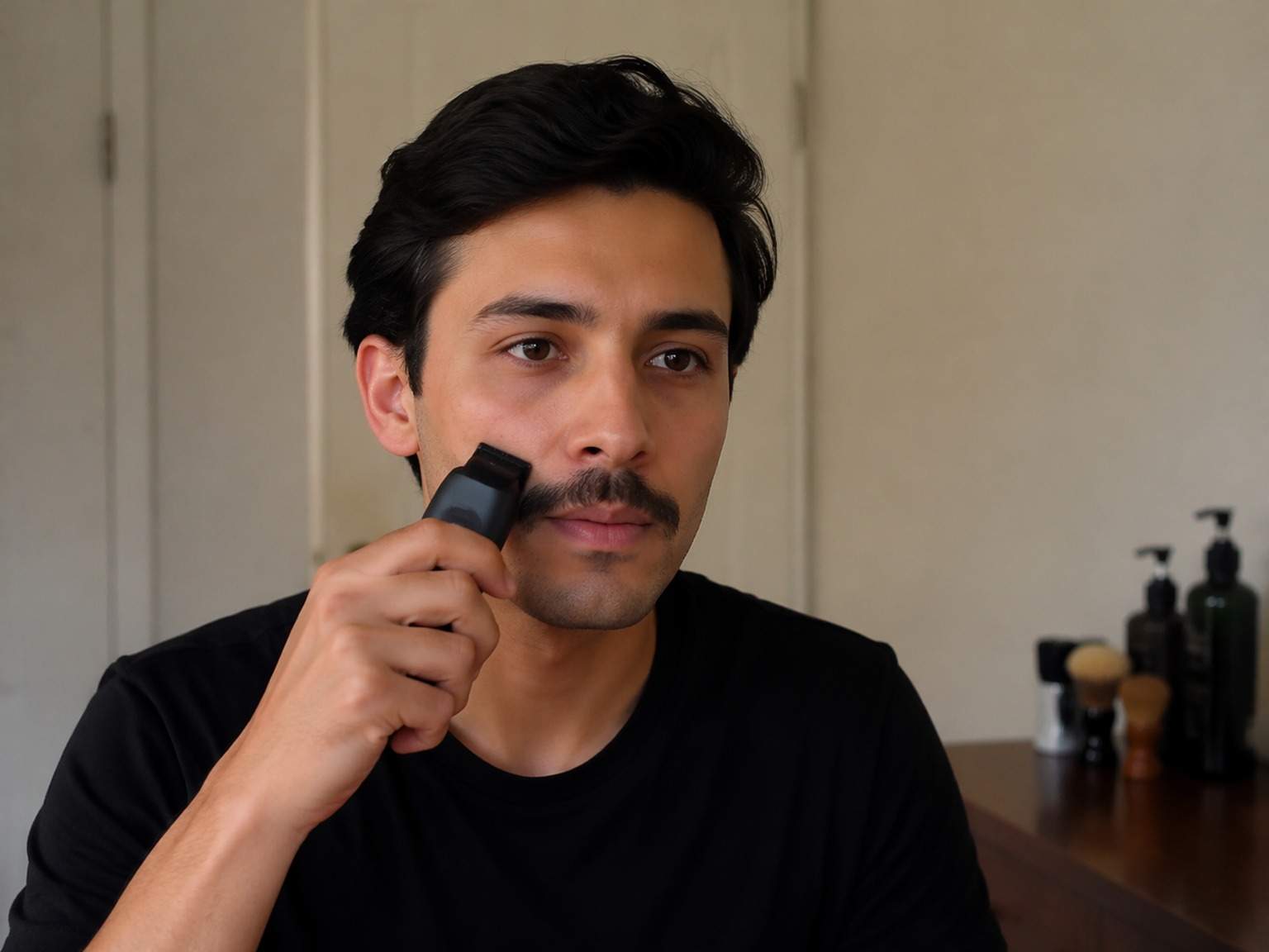 Dreamina remove mustache from video prompt example 3: Preserve the subject and motion