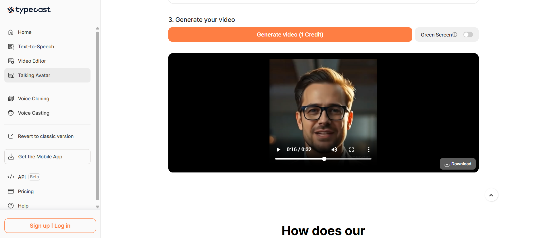 Typecast interface