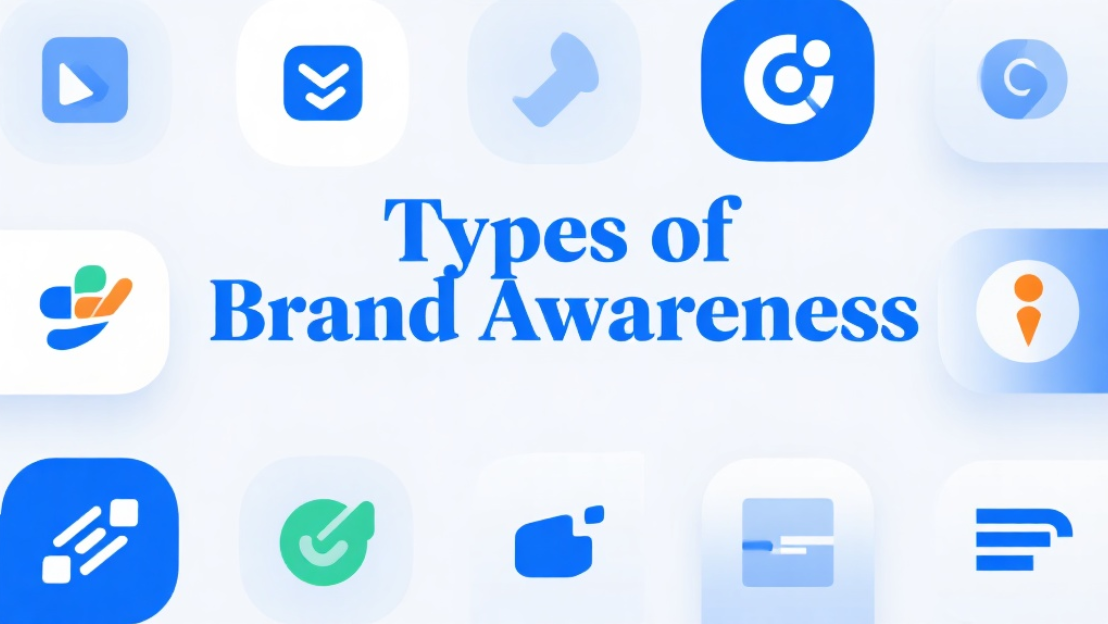 Brand awareness types