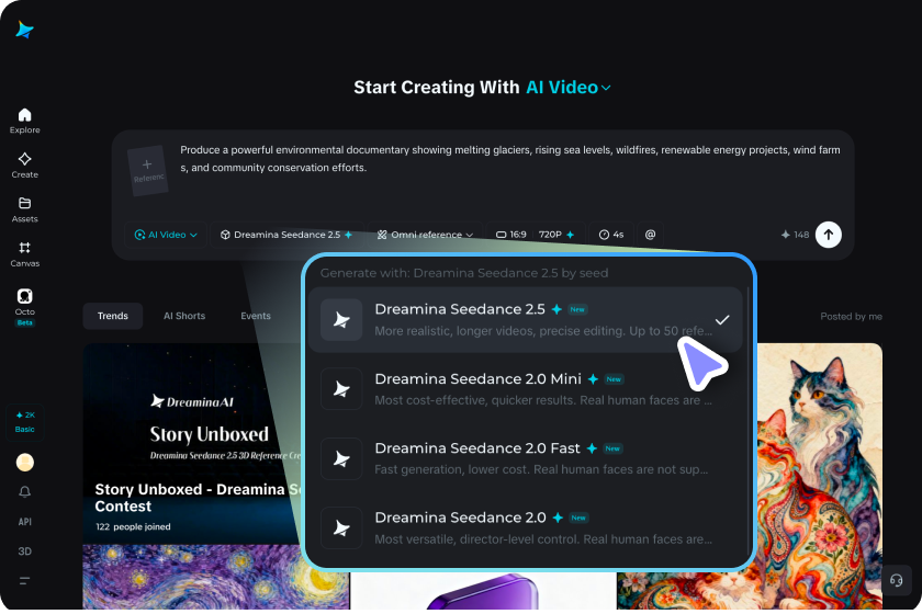 Customize settings and generate