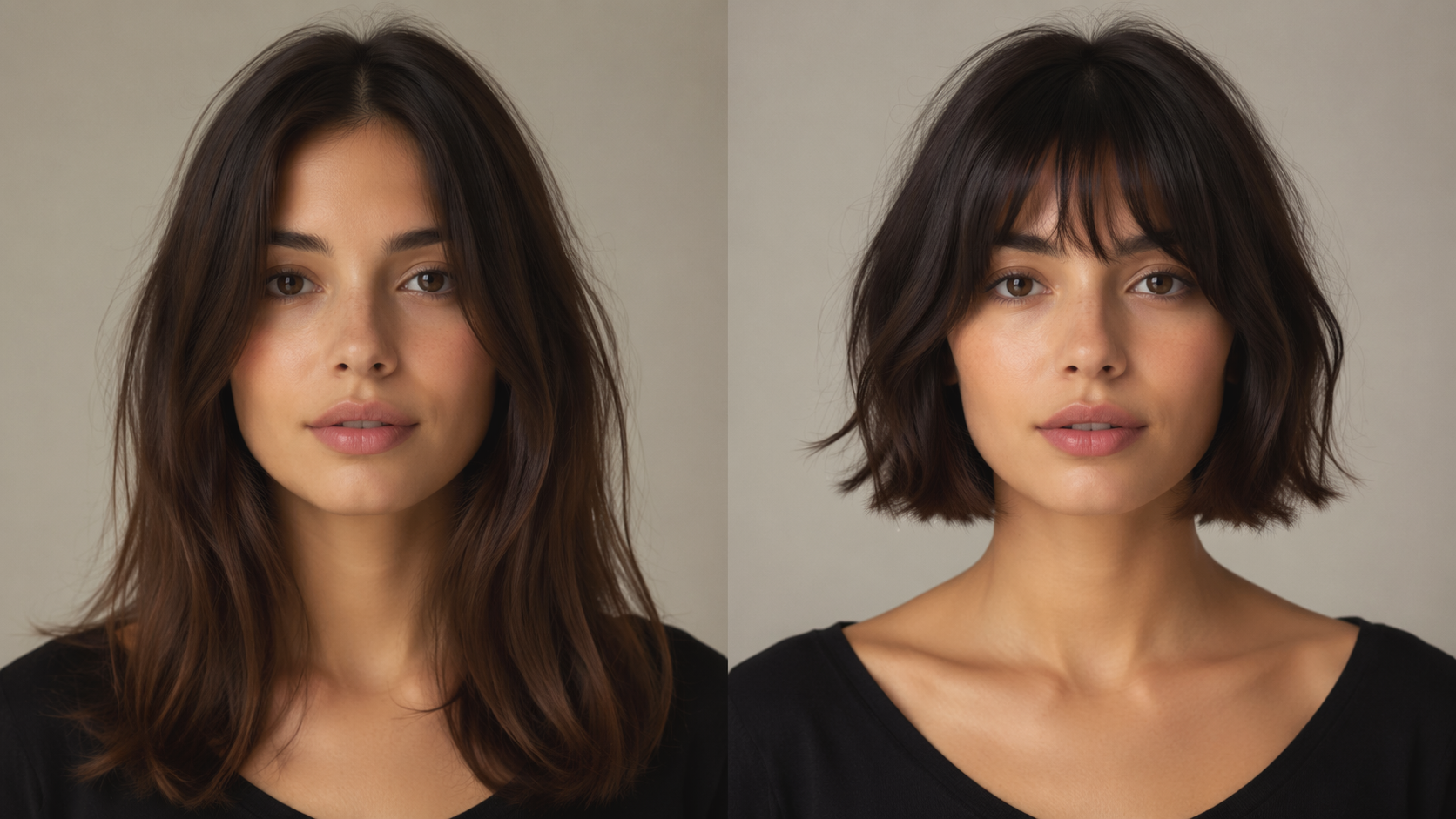 Dreamina bob cut filter prompt example 2: Studio Bob Cut Filter Look