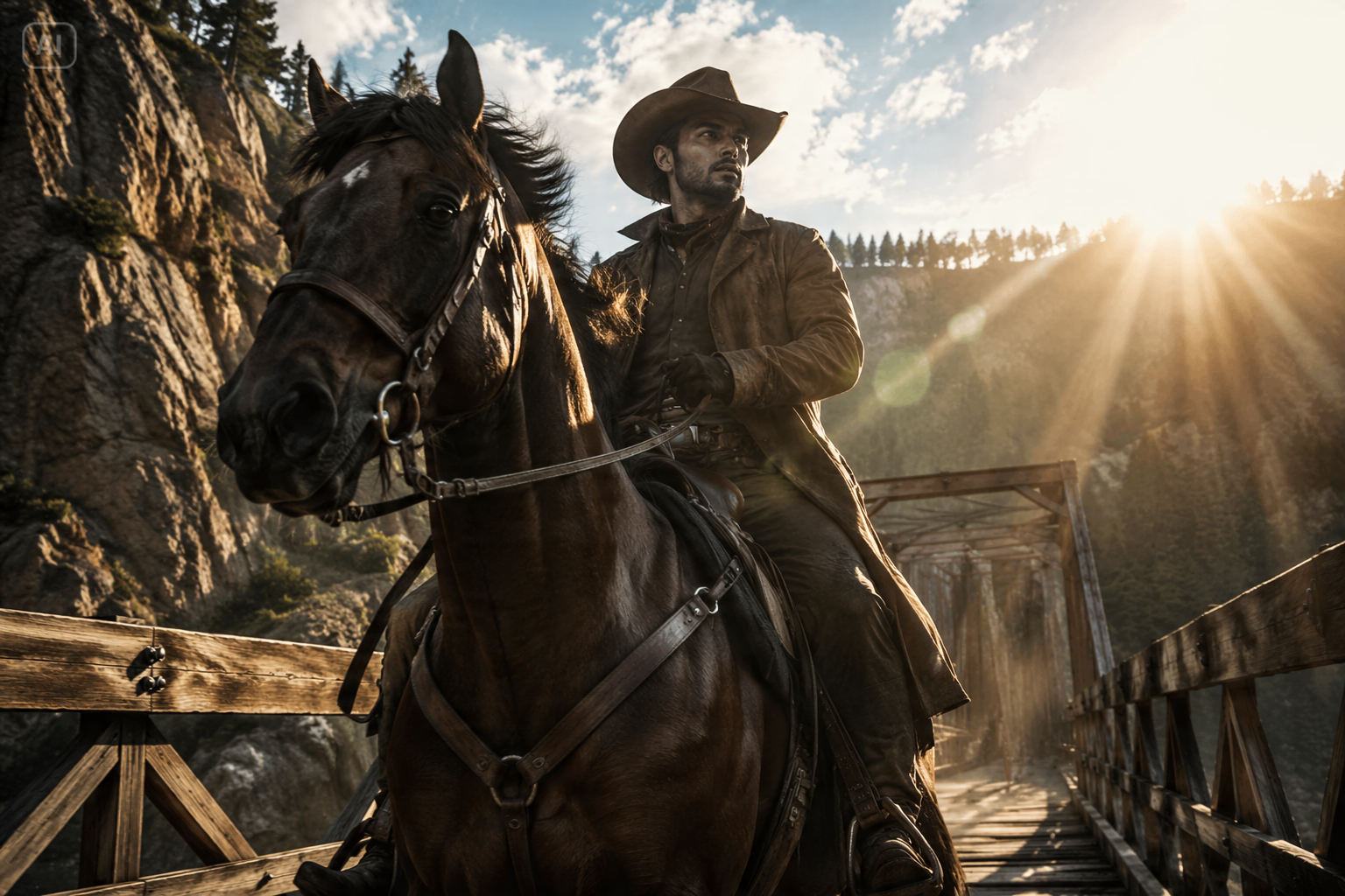 Cowboy AI image