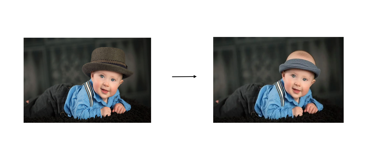 AI inpainting