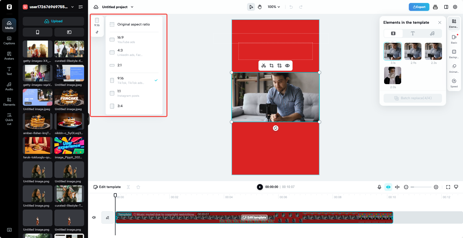 Recortar vídeos automaticamente