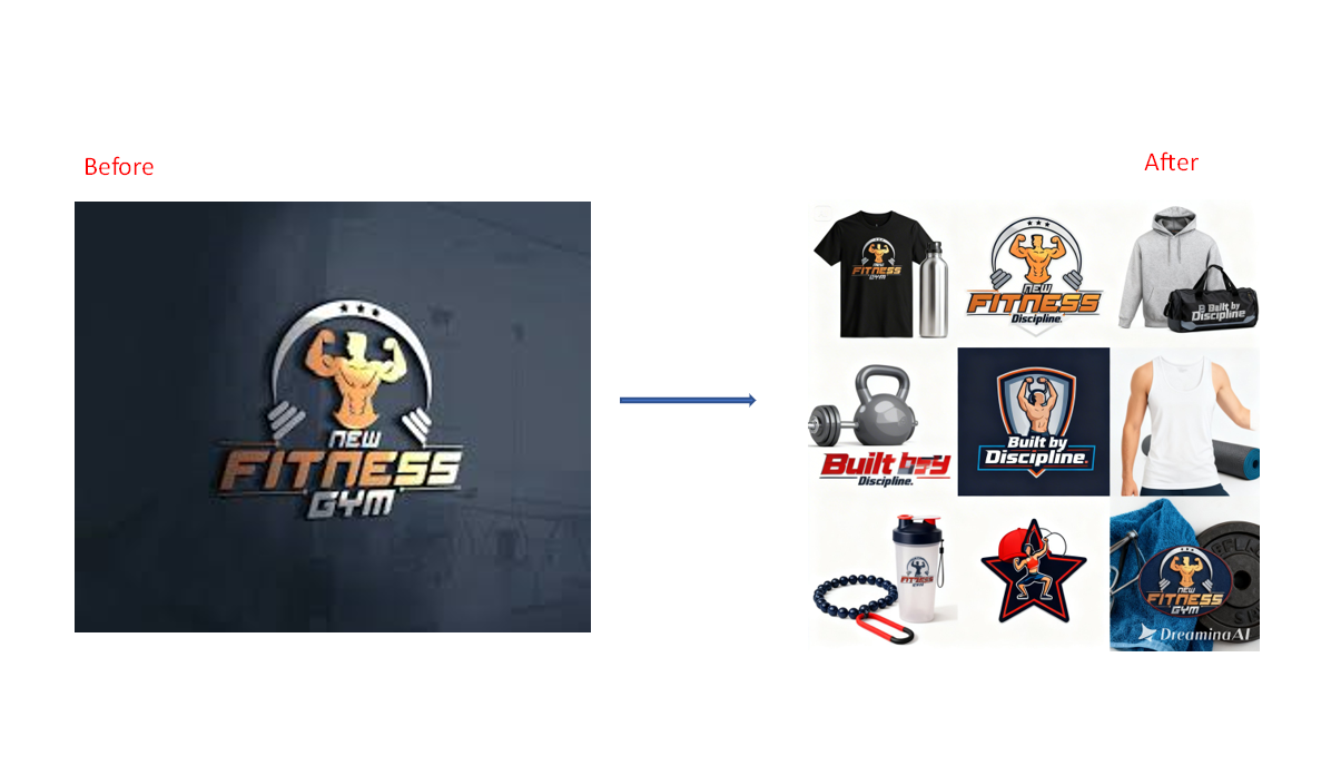 ロゴを一括生成