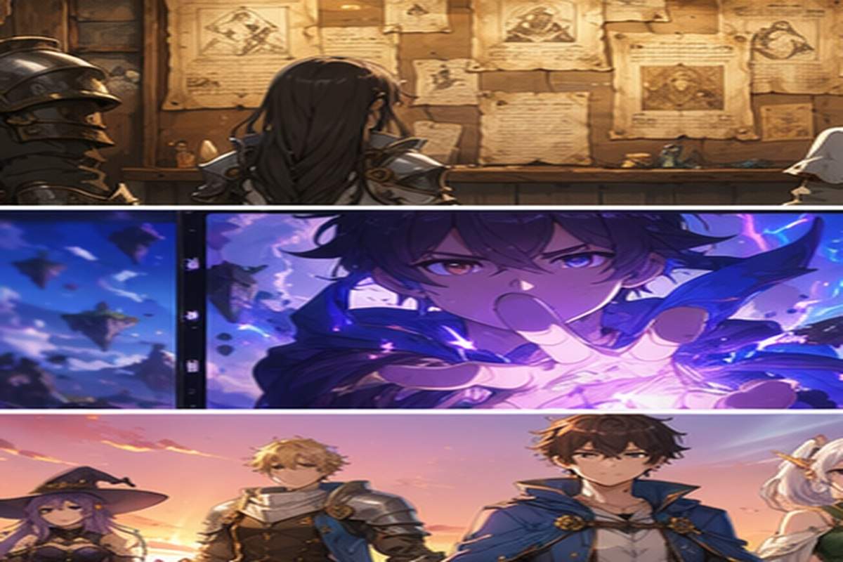 異世界物語ジェネレーターの洗練されたシーンに関連するビジュアル