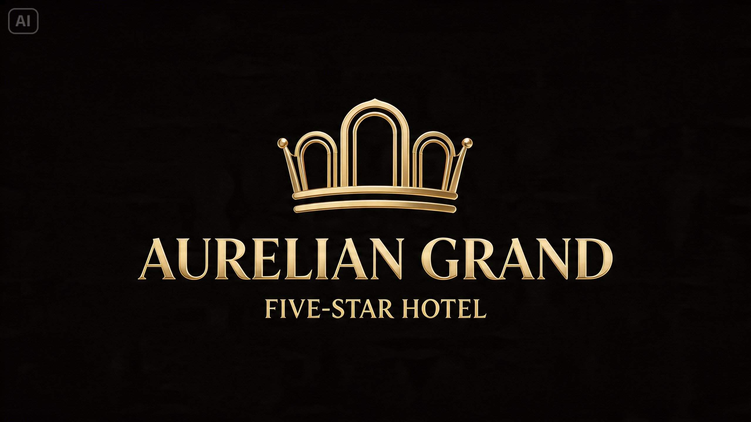 Prompt for a luxury hotel logo design