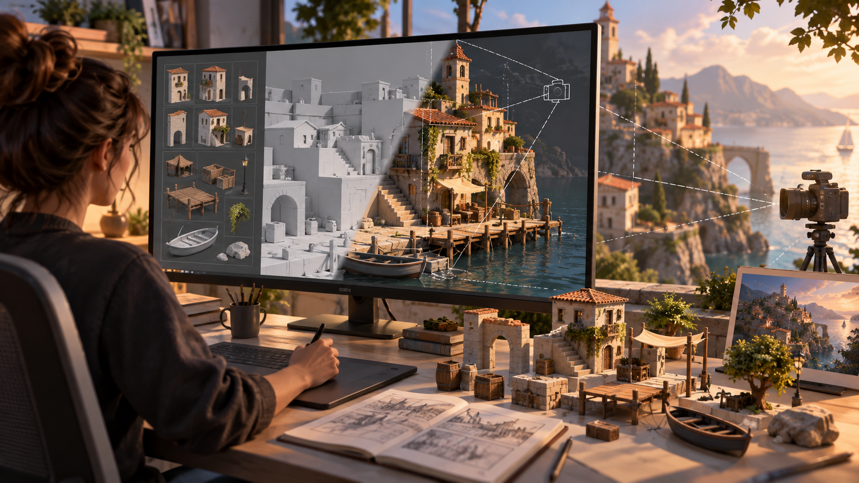 Dreamina x Codex: Crie IA vídeos a partir de cenas 3D Transferência direta do liquidificador para o dreamina