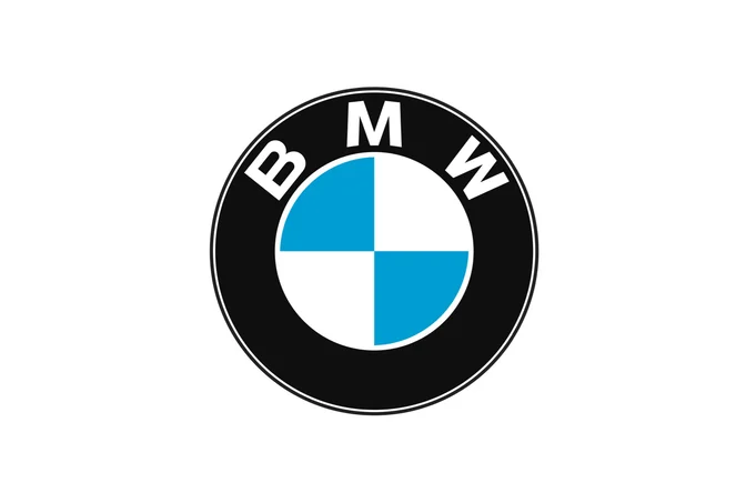 Logótipo BMW precisão em geometria circular