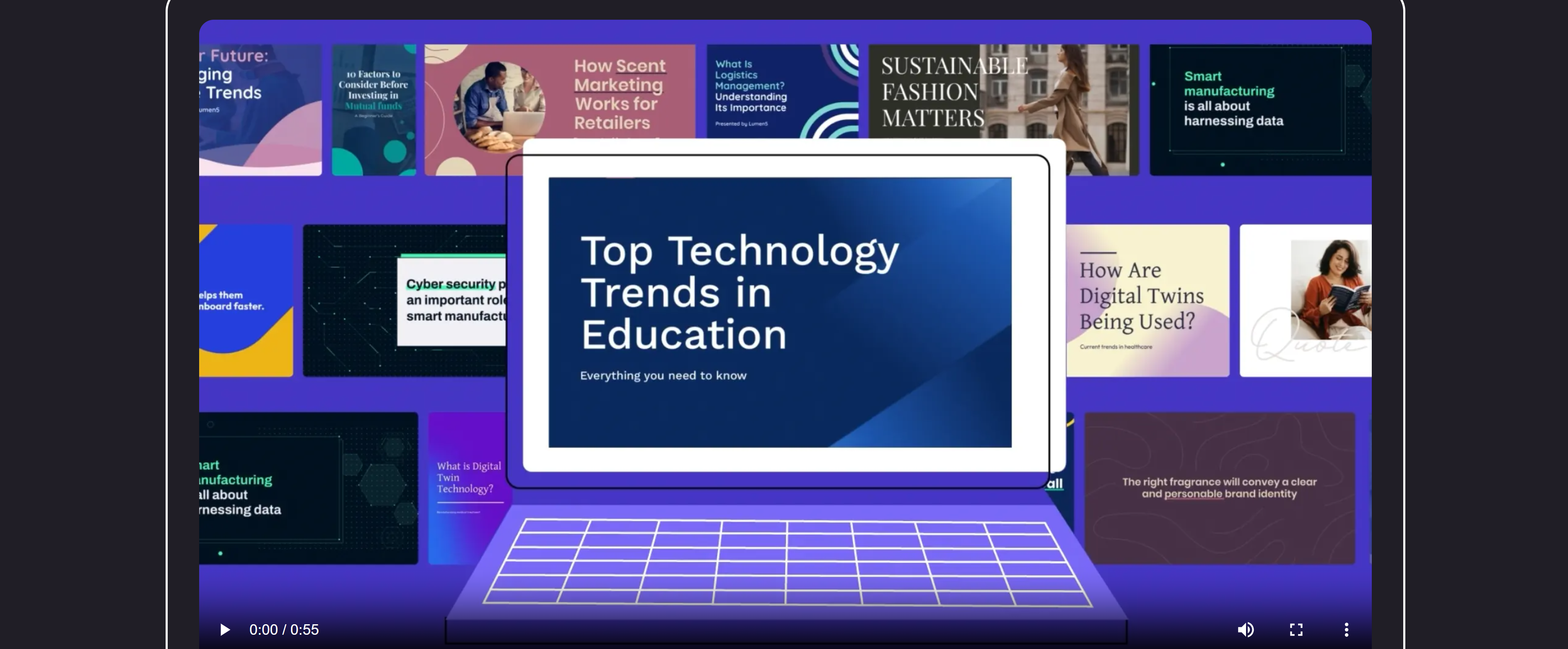 Lumen5: animated presentation maker