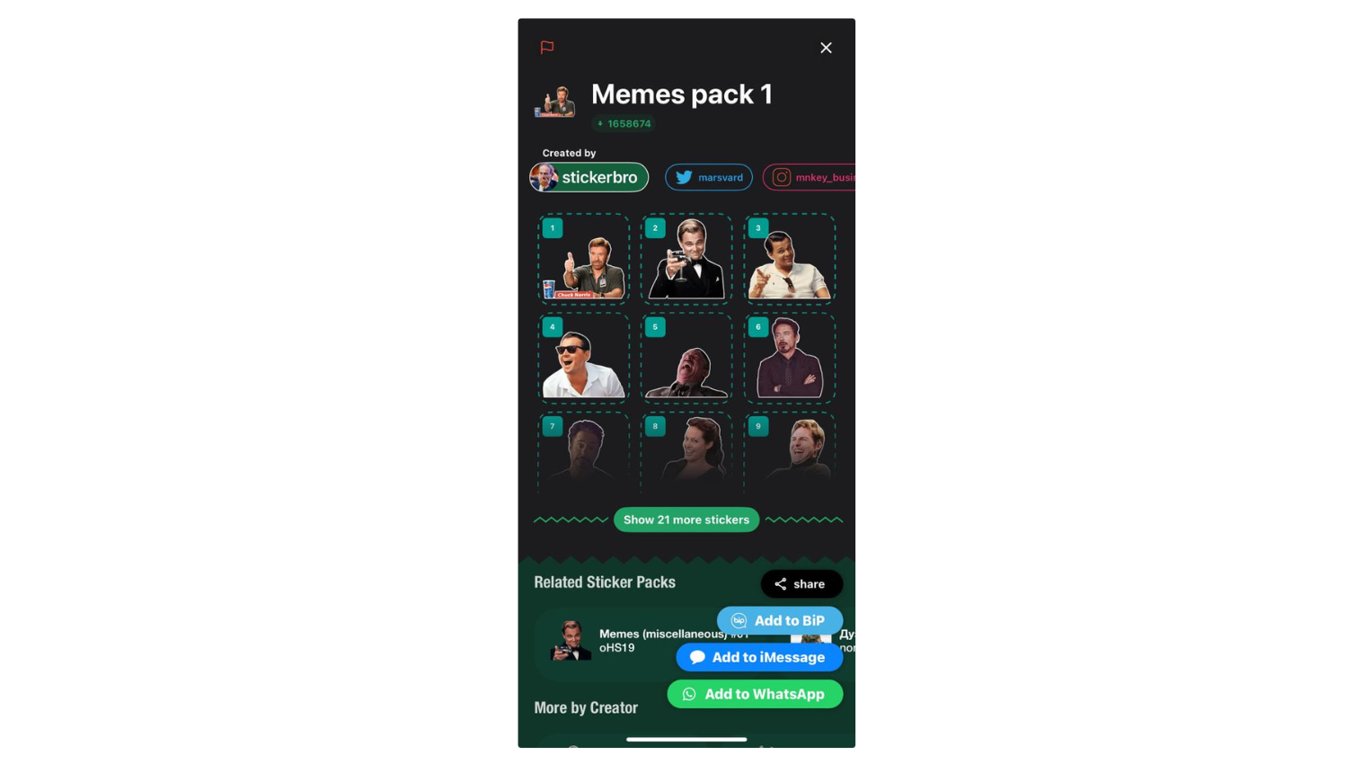 stickers funny for WhatsApp