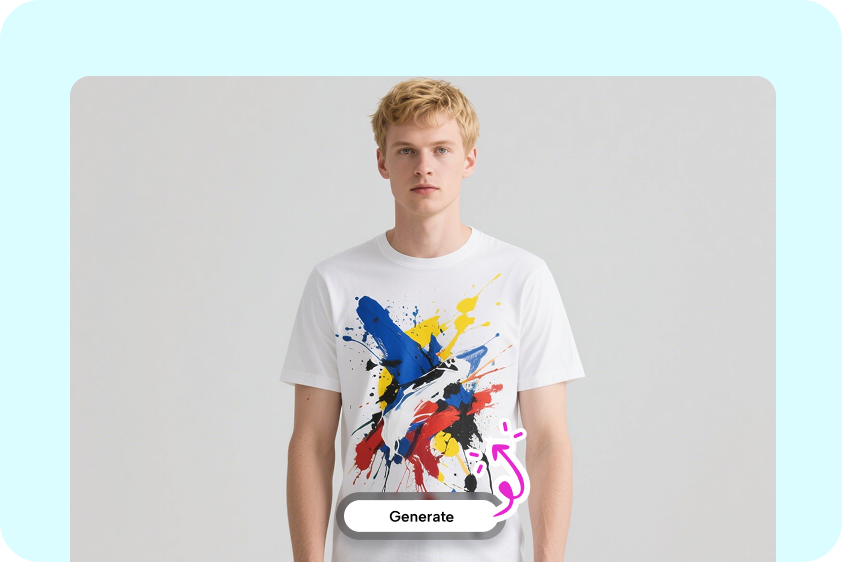 Proiectați imagini creative de marfă cu AI