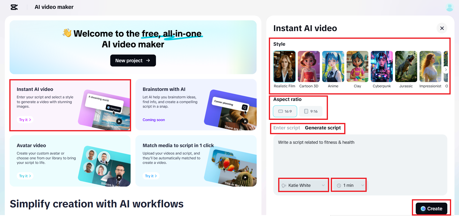 Generera ditt manus med AI