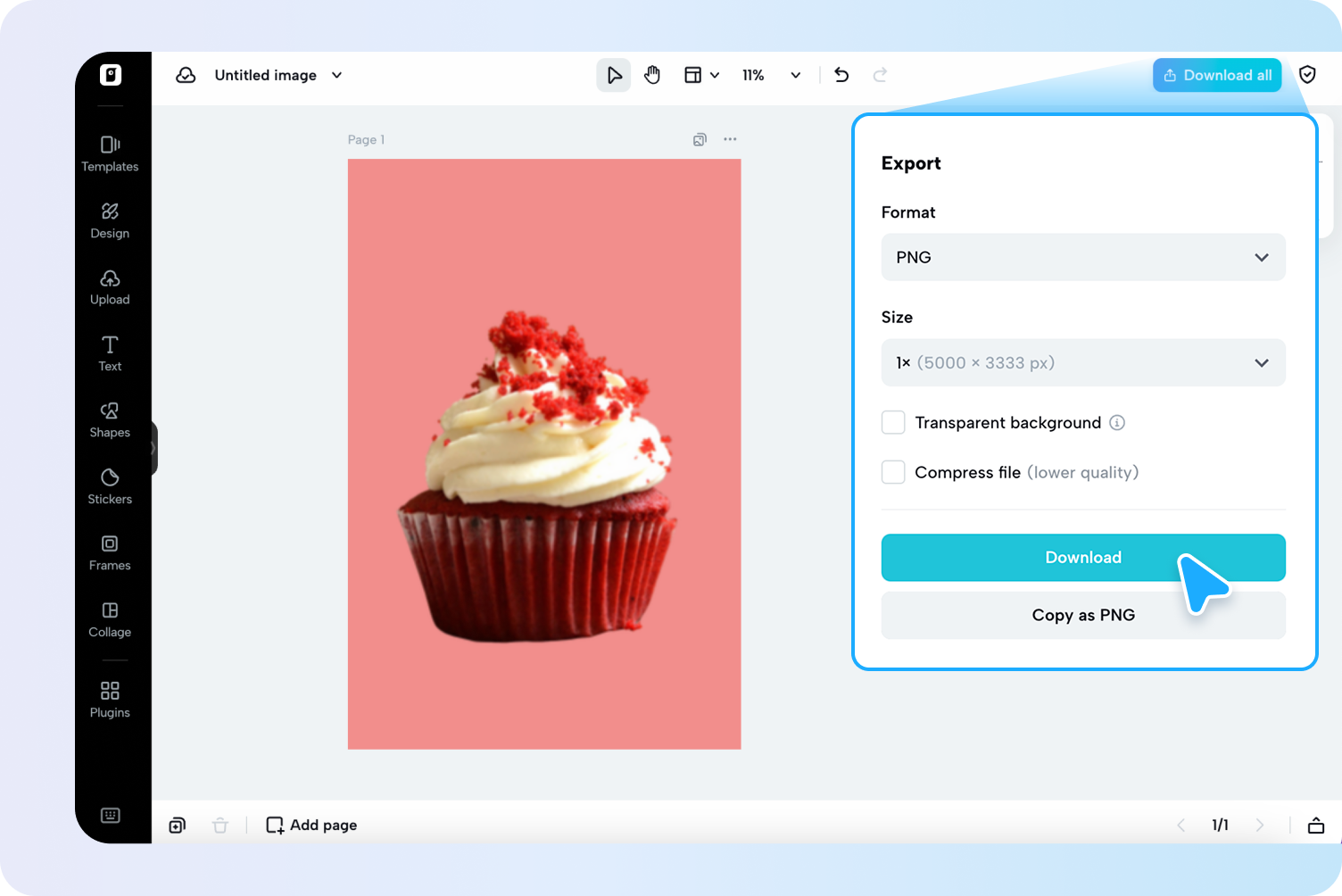 Download the clean picture
