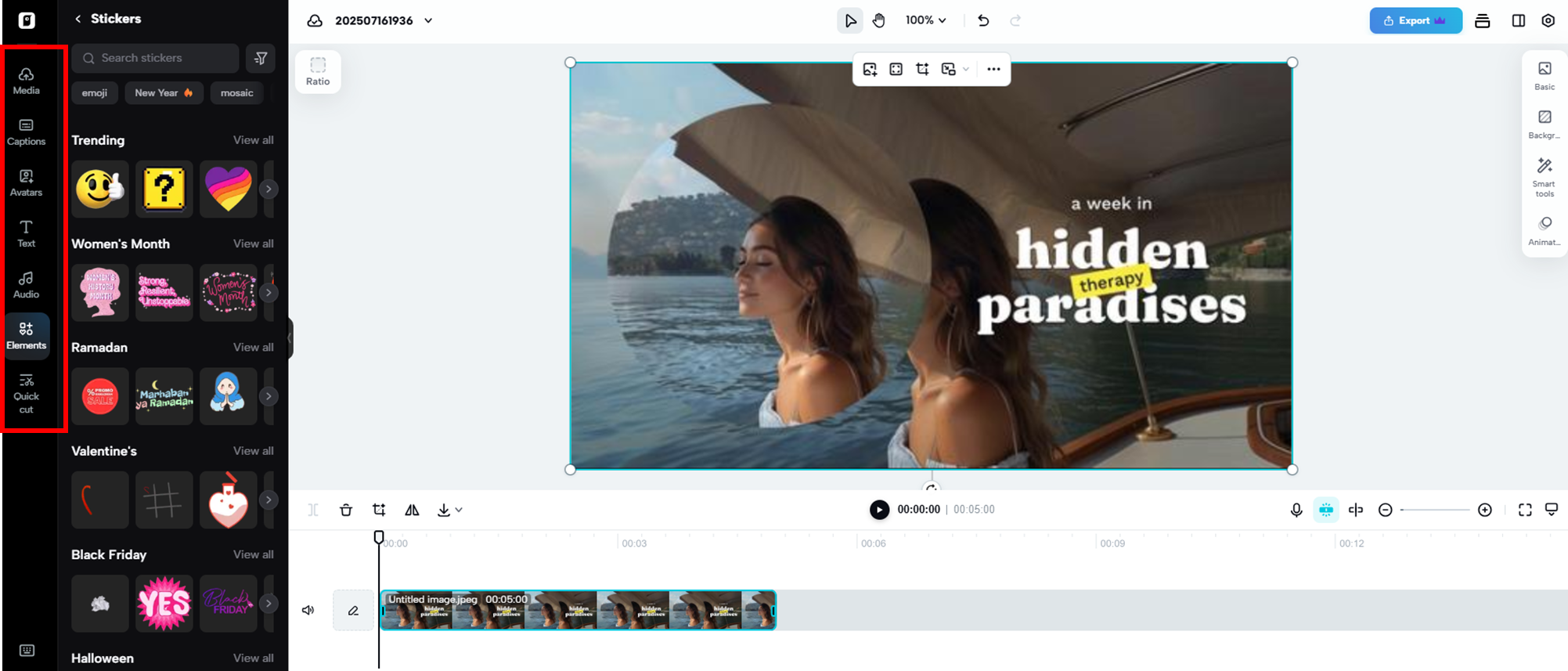 Customize video settings