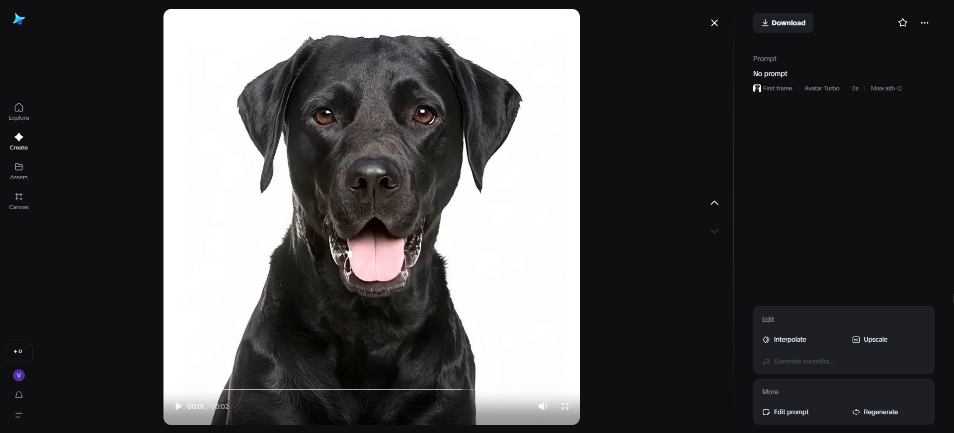 話すペットのチュートリアル