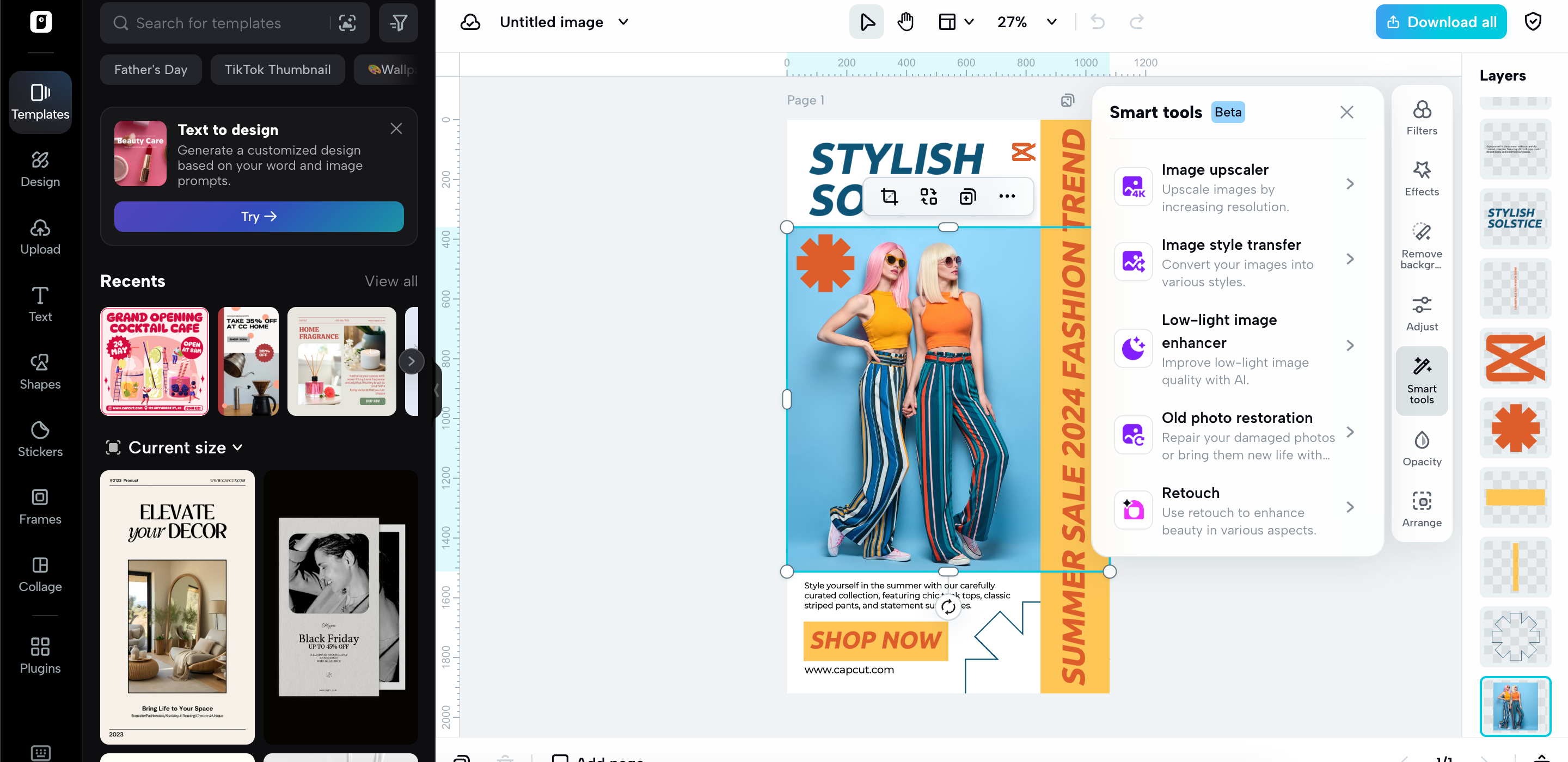 Instant customization
