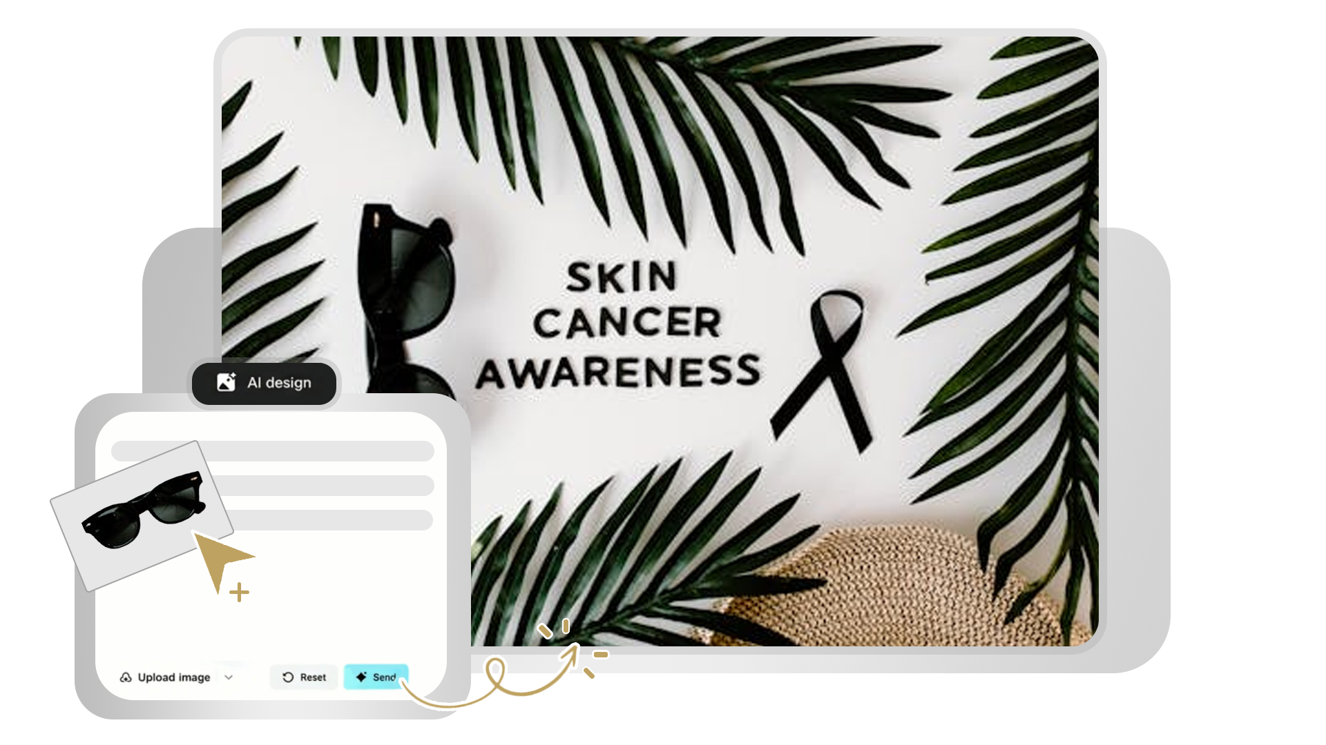 Poster promosi produk