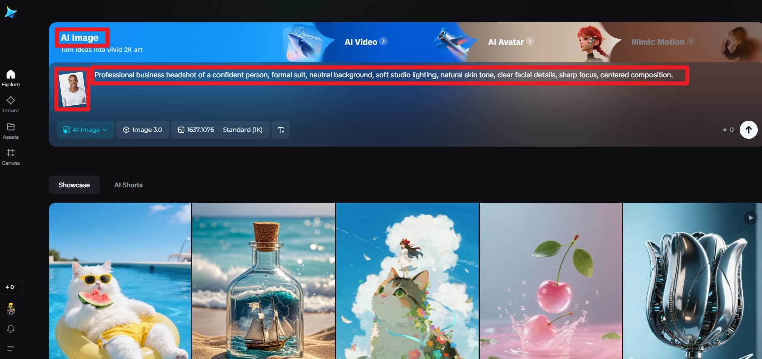 Professionelle Porträts KI