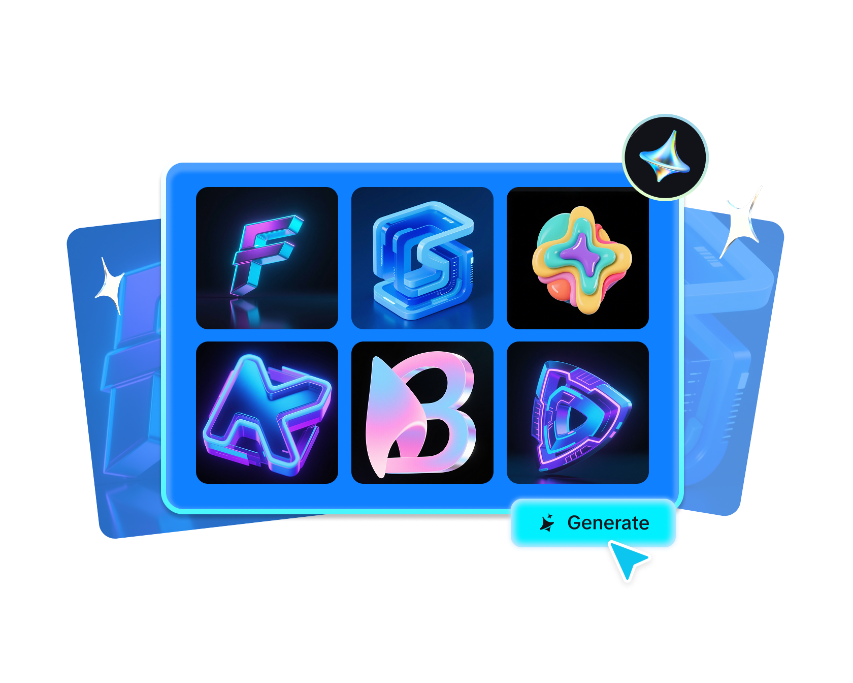 creador de logotipos 3D