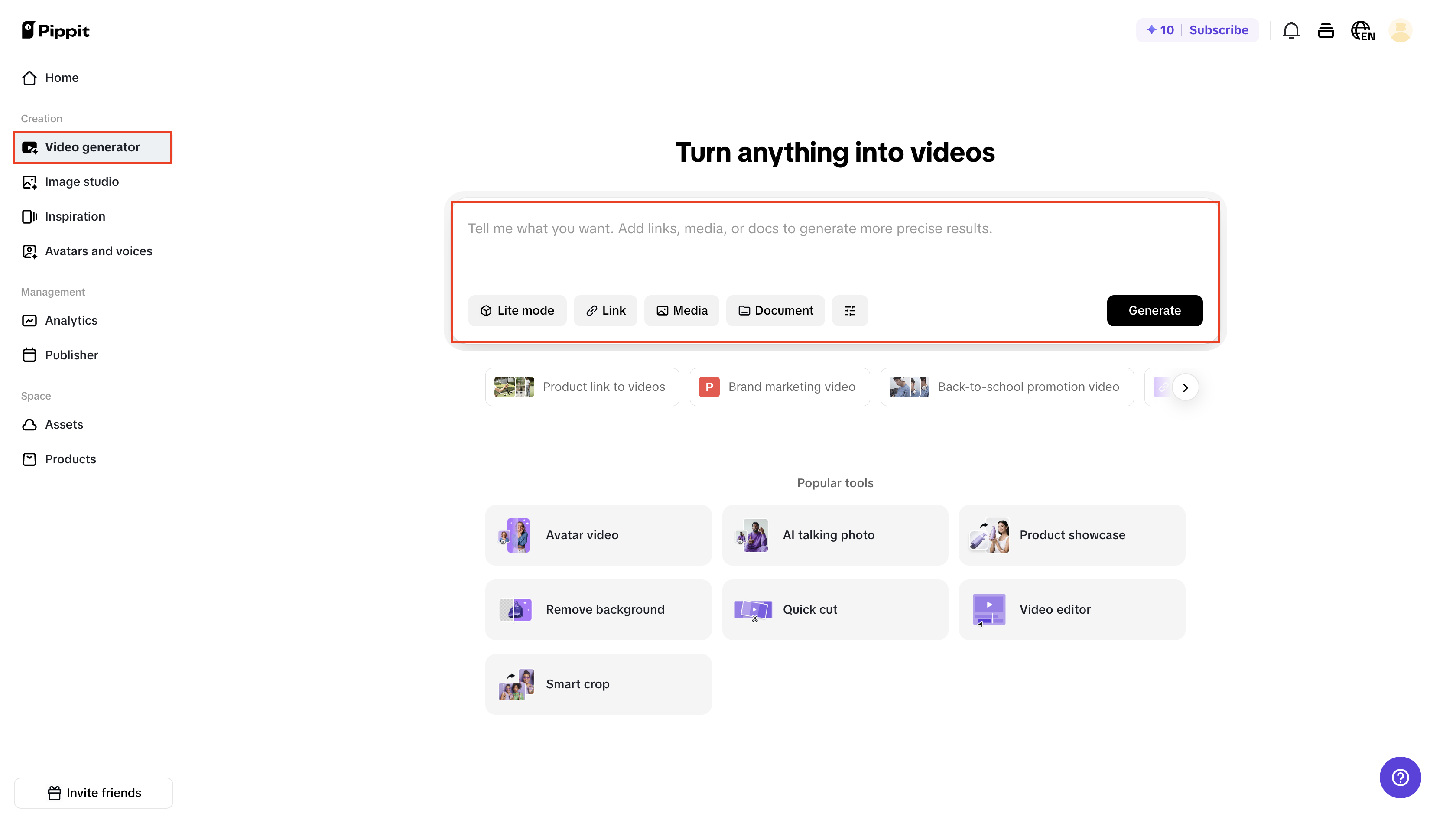 Upload photos