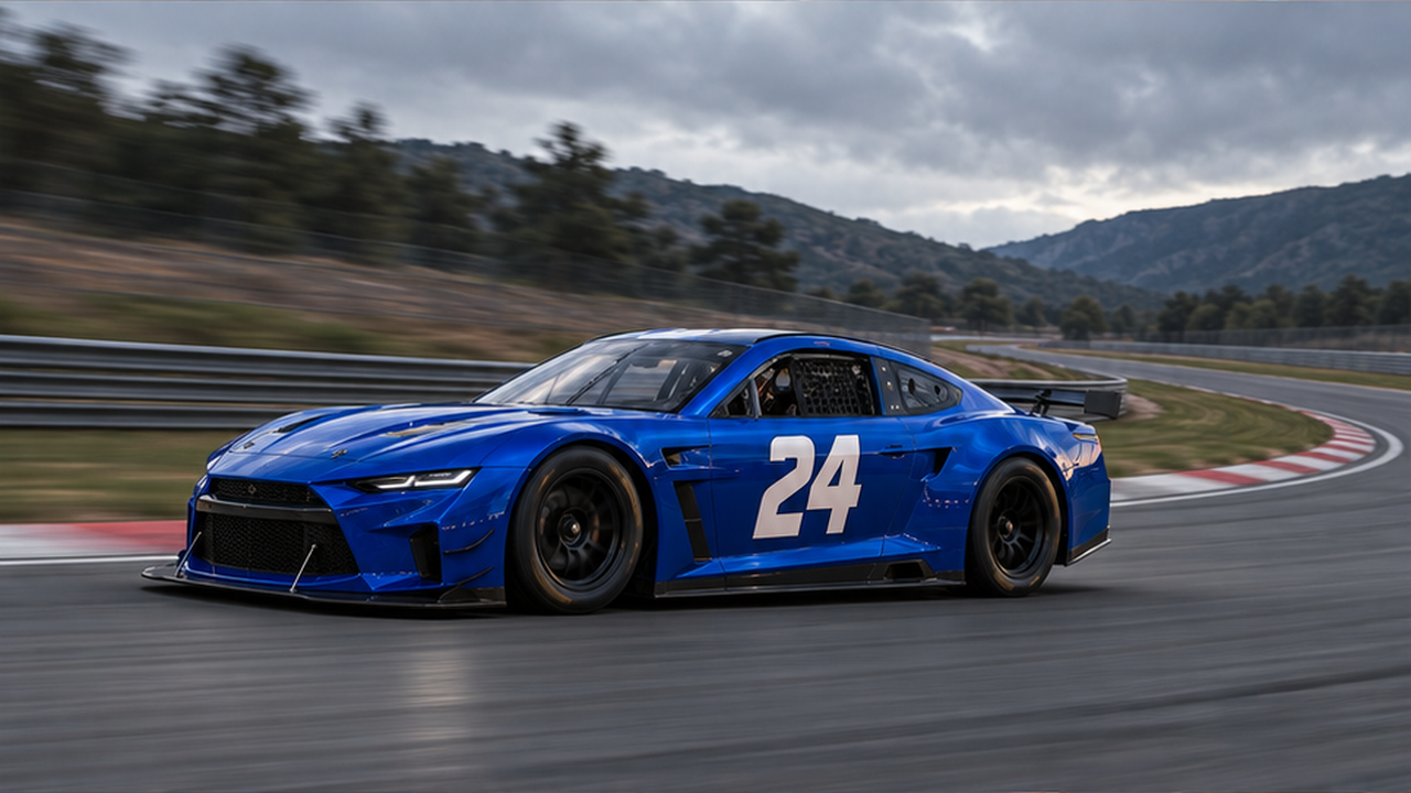 Unforgettable Car Trend: Number 24 AI Racing Video | Dreamina