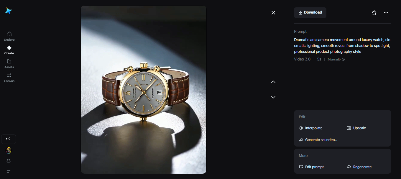 pengambilan gambar kamera melingkar