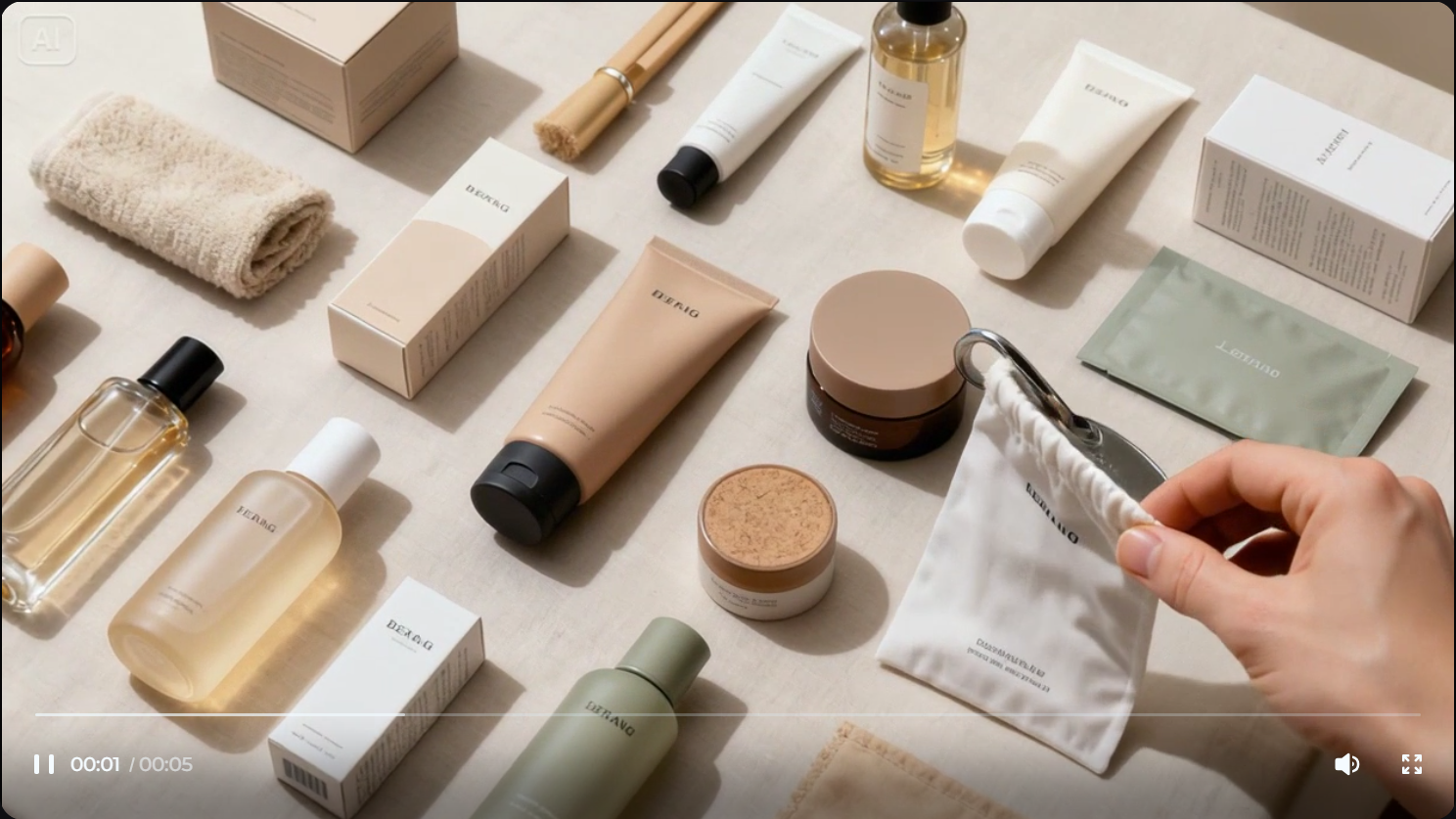 Multi-product showcase